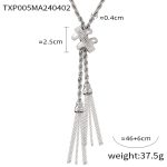 color: TXP005-Steel Color Necklace