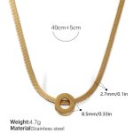 color: XL459GO Gold Necklace