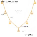 color: TXP143-Gold Necklace