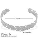 color: SZ286S Silver Bangle