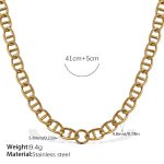 color: XL629G Gold Necklace