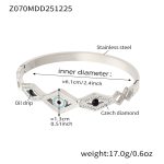 color: Z070-Steel Color Bangle
