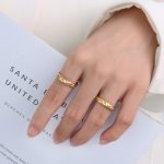 color: A232 Gold Ring / size: US 6