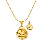 color: SP343G-9 (Sagittarius) Snake Chain