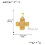 color: D40-Gold Pendant
