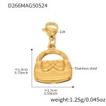 color: D266-Gold Pendant 2