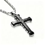 color: Black Double Layer + Bamboo Chain