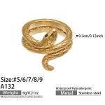 color: A132-Gold Ring -Size 7