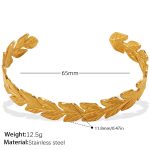 color: SZ286G Gold Bangle
