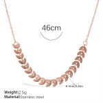 color: XL855R Rose Gold Necklace