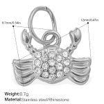 color: PJ573WES Silver Pendant
