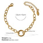 color: SL239G Gold Bracelet