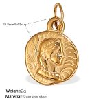 color: PJ329G Gold Pendant
