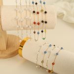 New Product Creative Ornament Suit Chains Women's All-Match Simple Collarbone Necklace Bracelet Pearl Item