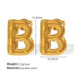 color: EH860GB Gold Earrings