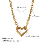 color: XL488G Gold Necklace