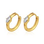 color: MS-761 Gold White Rhinestone