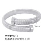 color: 10mm Width SZ43 Steel Color