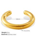color: SZ299G Gold Bangle