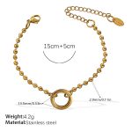 color: SL248G Gold Bracelet