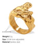 color: JZ150G6 Gold Ring