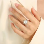 color: A256-Steel Color Ring / size: US 6