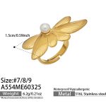 color: A554-Gold Ring / size: US 7