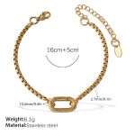 color: SL328G Gold Bracelet