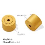color: PJ2347G Gold Ear Backs