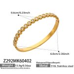 color: Z292-Gold Bangle