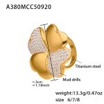 color: A380 Gold Ring / size: US 6