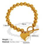 color: SL84 Gold Bracelet