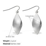 color: EH1083S Silver Earrings