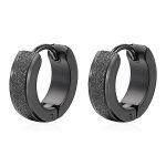 color: 4*9 Matte Earrings Black