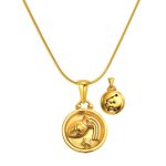 color: SP343G-11 (Aquarius) Snake Chain