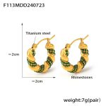 color: F113-Small Gold-Green
