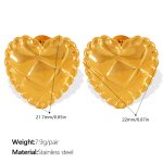 color: EH329G Gold Earrings