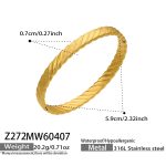 color: Z272-Gold Bangle