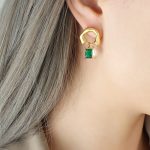 color: F697-Gold Earrings