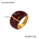 color: A810-Gold Red / size: US 6