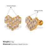 color: EH1232WEG Piercing Stud Earrings