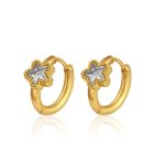 color: MS-767 Gold White Rhinestone