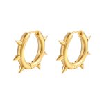 color: 2.5*10 Pointed Cone Ear Cuff Gold MS-047 1 PC