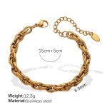 color: SL132G Gold Bracelet