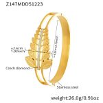color: Z147-Gold Bangle