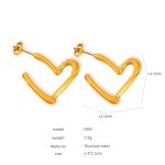 color: F895-Gold Earrings