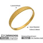 color: Z212-Gold Bangle