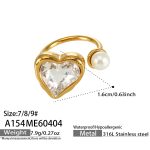 color: A154-Gold Ring / size: US 7