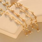 French Gentle Natural Freshwater Pearl Necklace All-Match Small Pendant Exquisite Collar Accessories