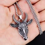 color: Ram Head + Steel Chain